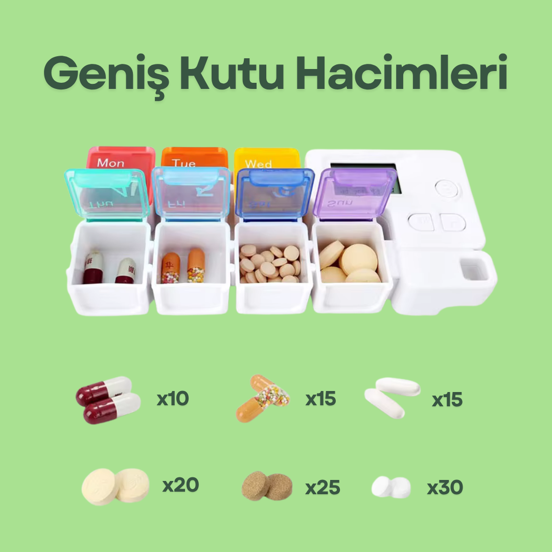 Alarmlı İlaç Kutusu