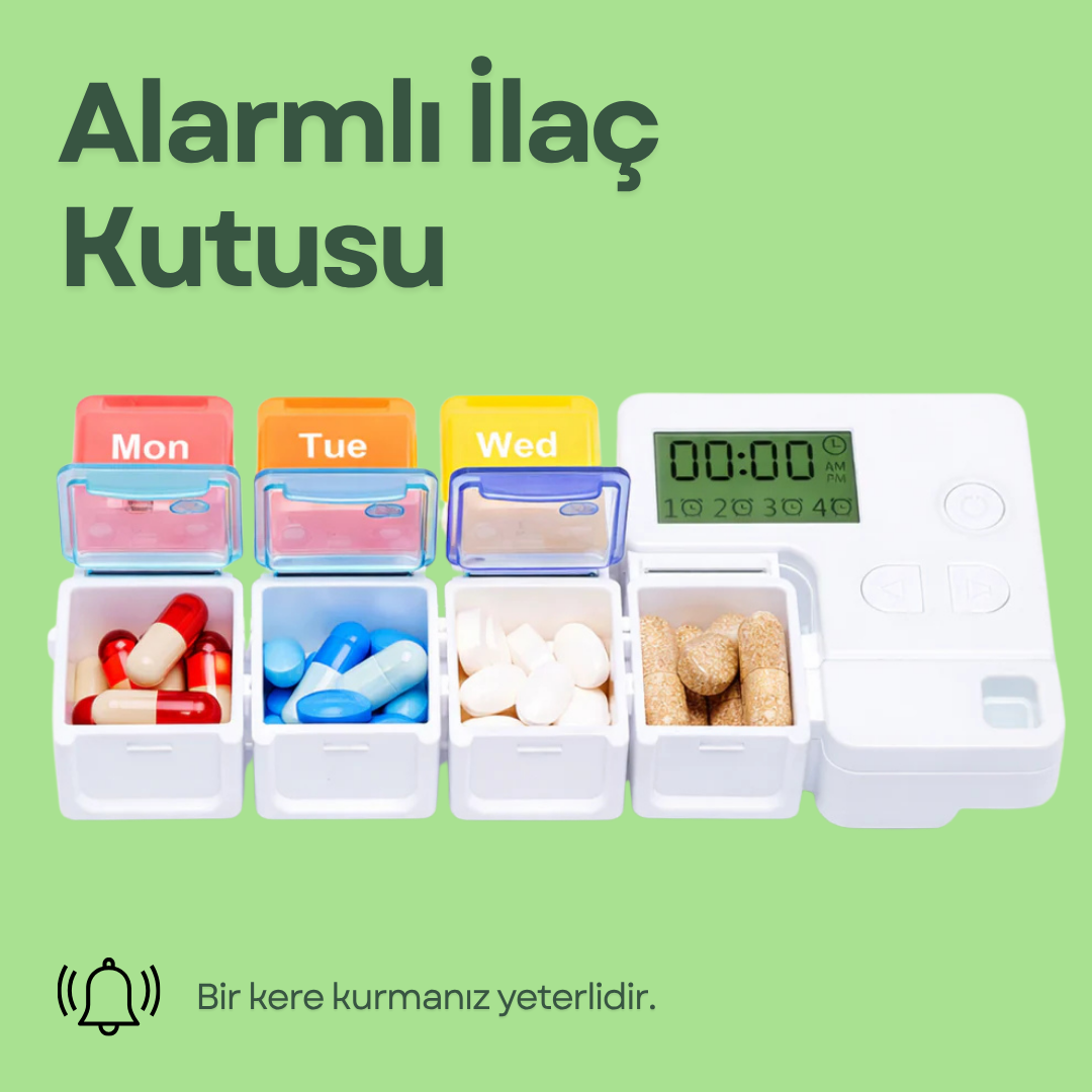 Alarmlı İlaç Kutusu