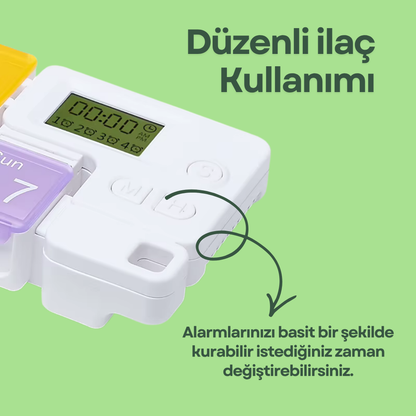 Alarmlı İlaç Kutusu